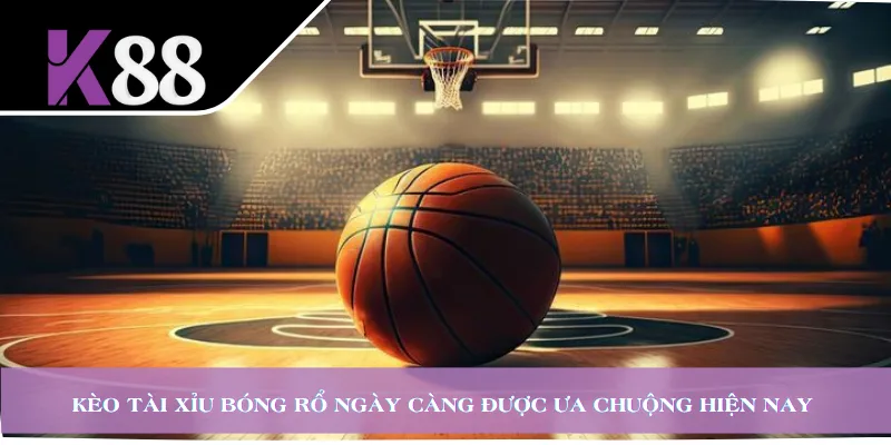 Kèo tài xỉu bóng rổ ngày càng được ưa chuộng hiện nay 